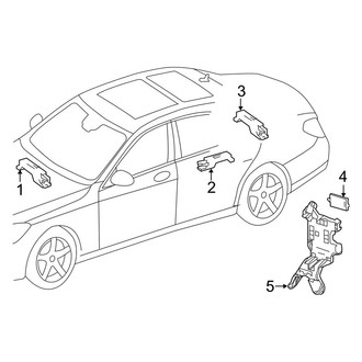 Mercedes-Benz OE - Electrical - Keyless Entry Components