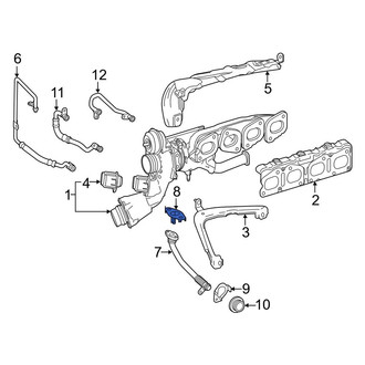 Mercedes-Benz OE - Turbocharger Oil Line Gasket