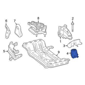 Mercedes-Benz OE - Right Engine Mount