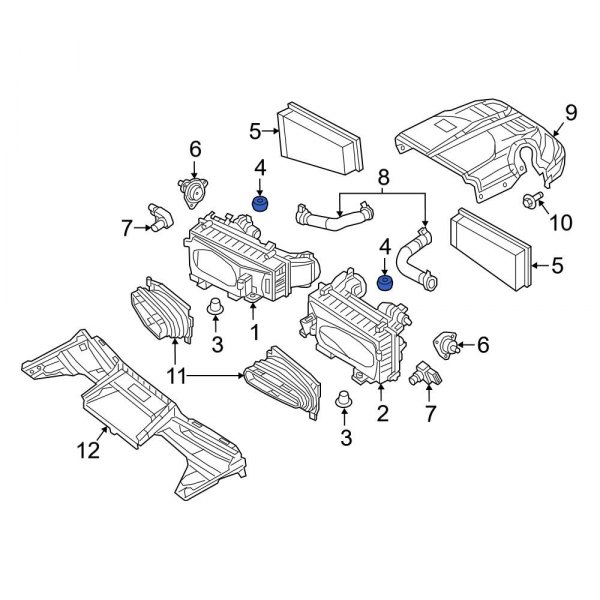 Air Filter Housing Grommet