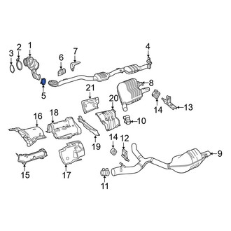 Mercedes-Benz OE - Catalytic Converter Clamp
