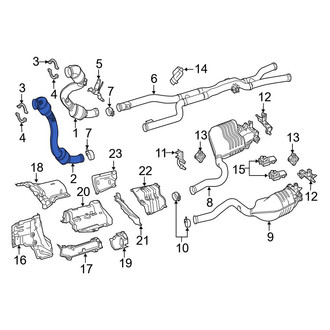 Mercedes-Benz OE - Catalytic Converter