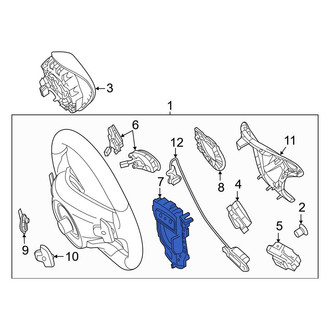 Mercedes-Benz OE - Horn Contact Ring