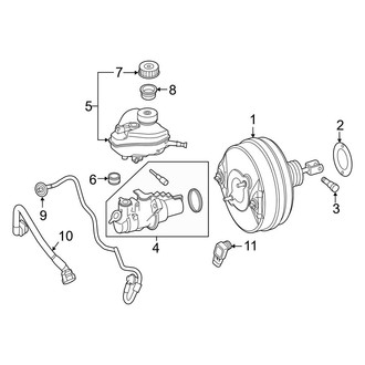 Mercedes-Benz OE - Cowl - Components on Dash Panel