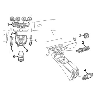 Mercedes-Benz OE - Console (Electrical Components)
