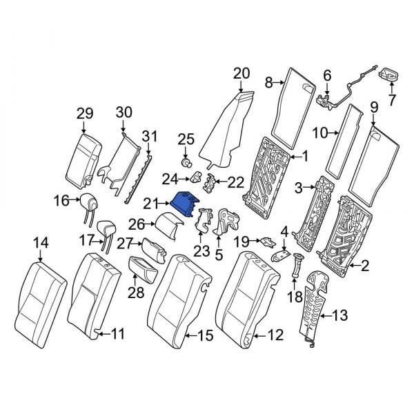 Seat Back Panel