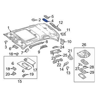 Mercedes-Benz OE - Speaker Cover