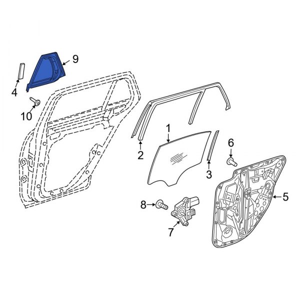 Vent Window Assembly