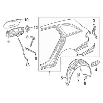Mercedes-Benz OE - Quarter Panel & Components (Wagon)