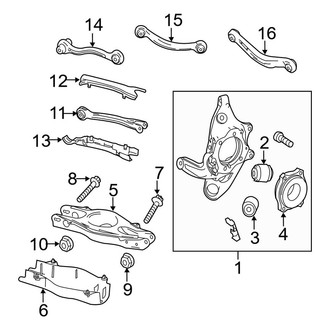Mercedes-Benz OE - Rear Suspension - Suspension Components