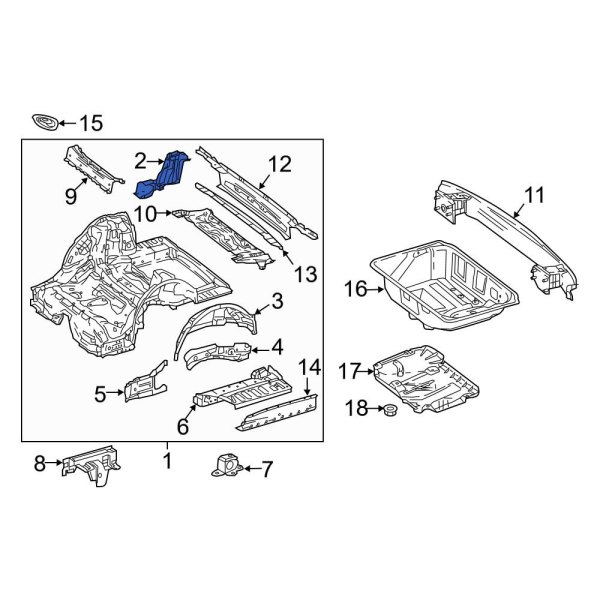 Floor Pan Reinforcement