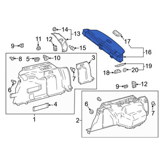 Mercedes-Benz OE - Rear Cargo Cover