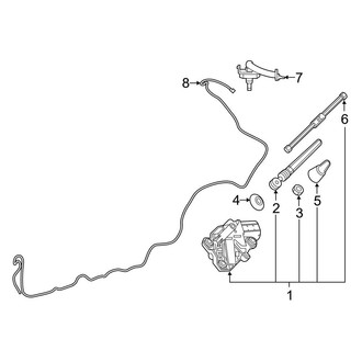 Mercedes-Benz OE - Lift Gate - Wiper & Washer Components (Wagon)