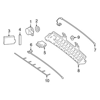 Mercedes-Benz OE - Rear Bumper - Electrical Components (Wagon)