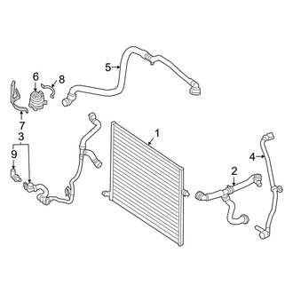 Mercedes-Benz OE - Cooling - Intercooler (Radiator Mounted)