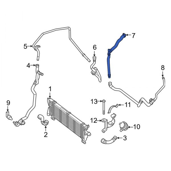 Drive Motor Battery Pack Coolant Hose