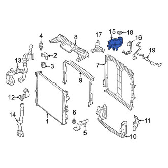 Mercedes-Benz OE - Engine Coolant Reservoir