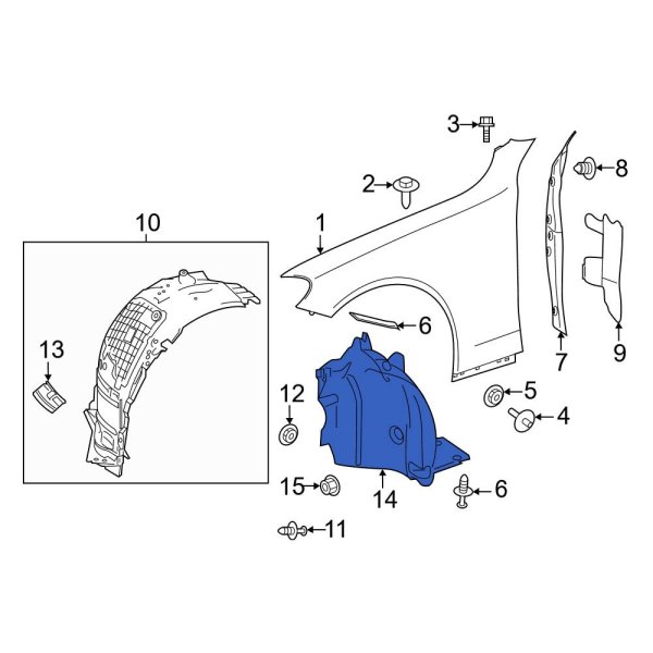 Fender Splash Shield