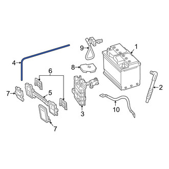 Mercedes-Benz OE - Battery Cable