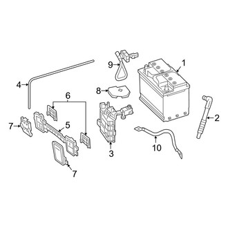 Mercedes-Benz OE - Electrical - Battery (Conventional)
