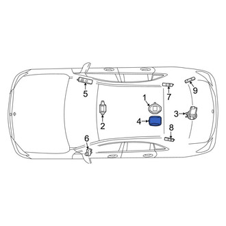 Mercedes-Benz OE - Radio Antenna Cover