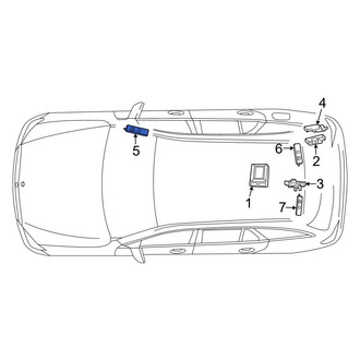 Mercedes-Benz OE - Rear Antenna Amplifier