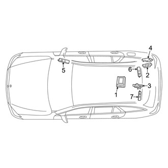 Mercedes-Benz OE - Electrical - Antenna (Wagon)