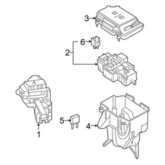 Mercedes-Benz OE - Electrical - Fuse & Relay (Front)