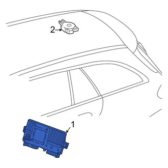 Mercedes-Benz OE - Parking Aid Control Module