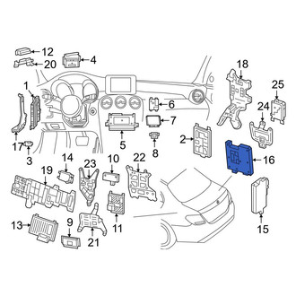 Mercedes-Benz OE - Radio Antenna Module