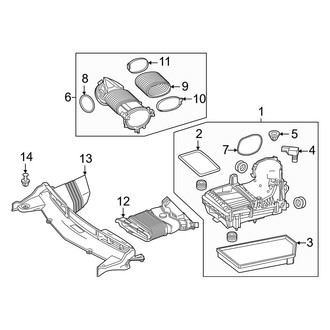 Mercedes-Benz OE - Engine - Air Intake (Sedan)