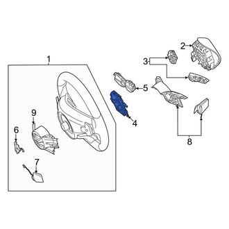 Mercedes-Benz OE - Front Horn Contact Ring
