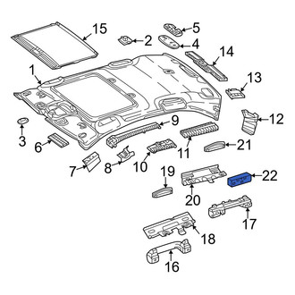 Mercedes-Benz OE - Left Courtesy Light