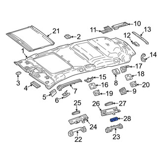 Mercedes-Benz OE - Right Courtesy Light