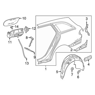 Mercedes-Benz OE - Quarter Panel & Components (Wagon)