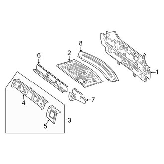 Mercedes-Benz OE - Rear Body & Floor - Rear Body