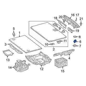 Mercedes-Benz OE - Rear Rearward Tie Down Hook