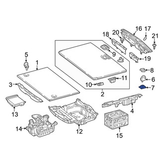 Mercedes-Benz OE - Tie Down Hook Bracket