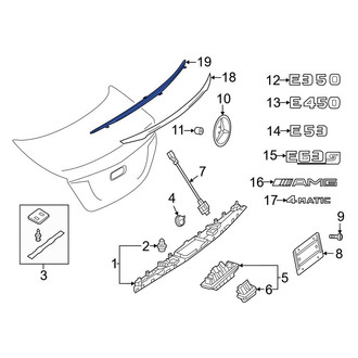 Mercedes-Benz OE - Rear Spoiler