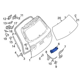Mercedes-Benz OE - Liftgate Insulator