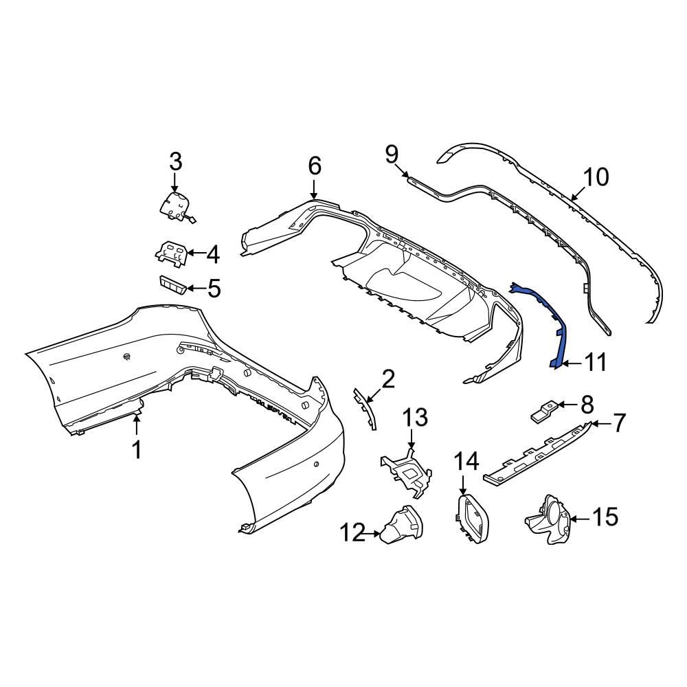 mercedes-benz-oe-2138850205-front-right-bumper-trim