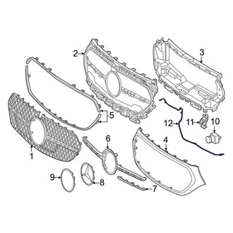 Mercedes-Benz OE - Front Parking Aid System Wiring Harness