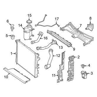 Mercedes-Benz OE - Cooling - Radiator & Components (Primary Cooling)