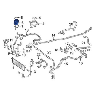 Mercedes-Benz OE - Battery Coolant Pump