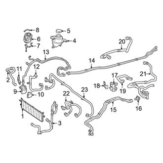 Mercedes-Benz OE - Cooling - Radiator & Components (Battery Cooling)
