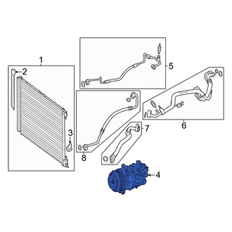 Mercedes-Benz OE - A/C Compressor