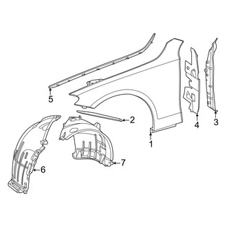 Mercedes-Benz OE - Fender & Components