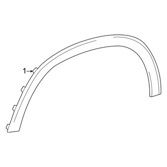 Mercedes-Benz OE - Fender - Exterior Trim (Wagon)
