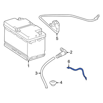 Mercedes-Benz OE - Battery Ground Strap