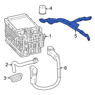 Mercedes-Benz OE - Battery Ground Strap